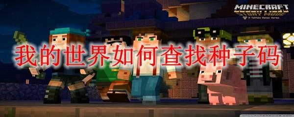 我的世界如何查找种子码