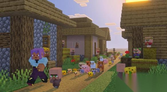 Minecraft 动物叫声全是真的 团队牵活牛进录音室