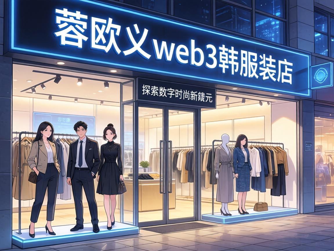 蓉欧义web3韩服饰店，探索数字时尚新纪元