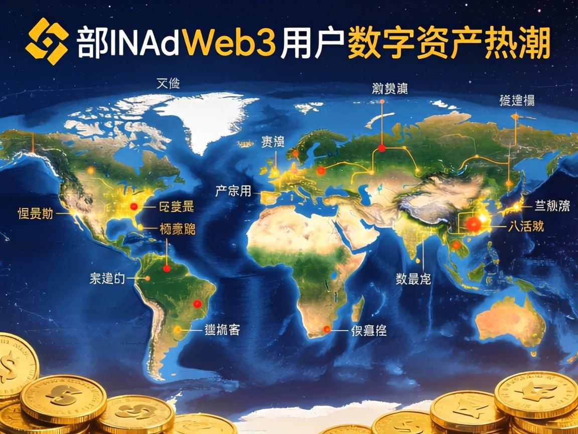 币安Web3用户分布，全球视角下的数字资产热潮