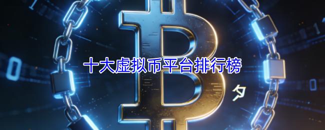 十大虚拟币平台排行榜