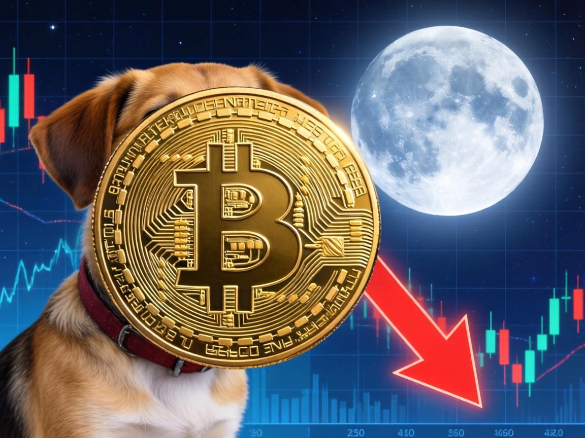 狗狗币月线下跌，市场波动还是长期趋势
