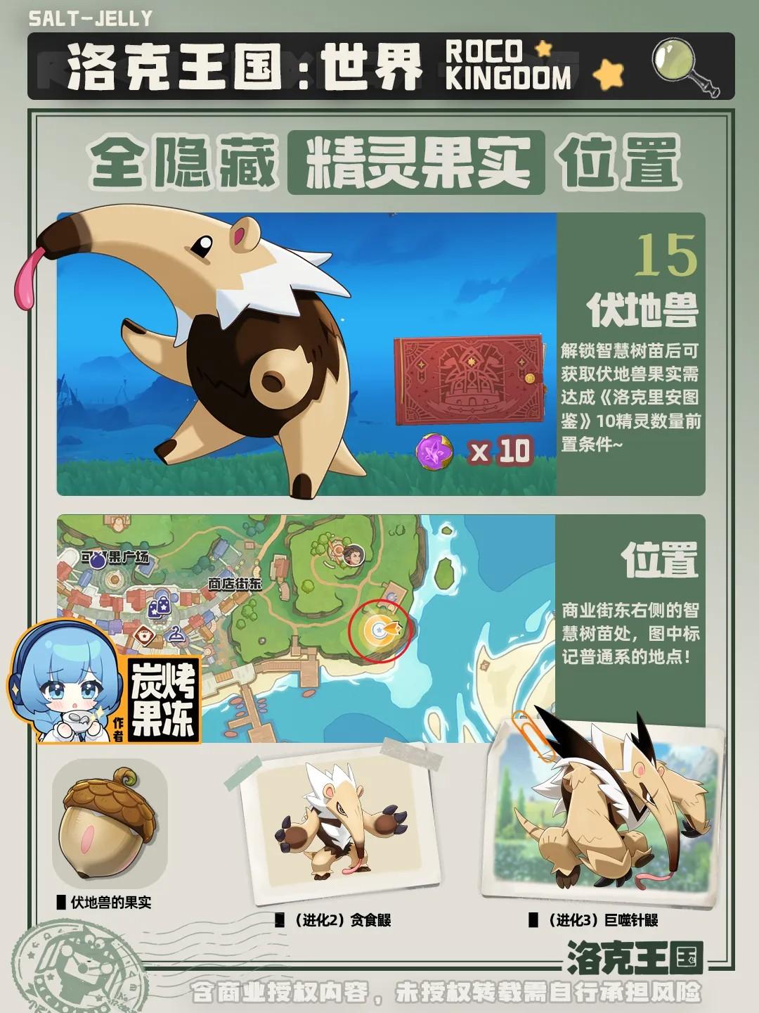 洛克王国世界伏地兽果实在哪获得