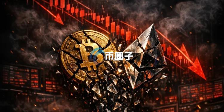 比特币早盘报$62569、以太坊同步收黑至1659美元！全网爆仓高达2.83亿美元 多单占逾五成