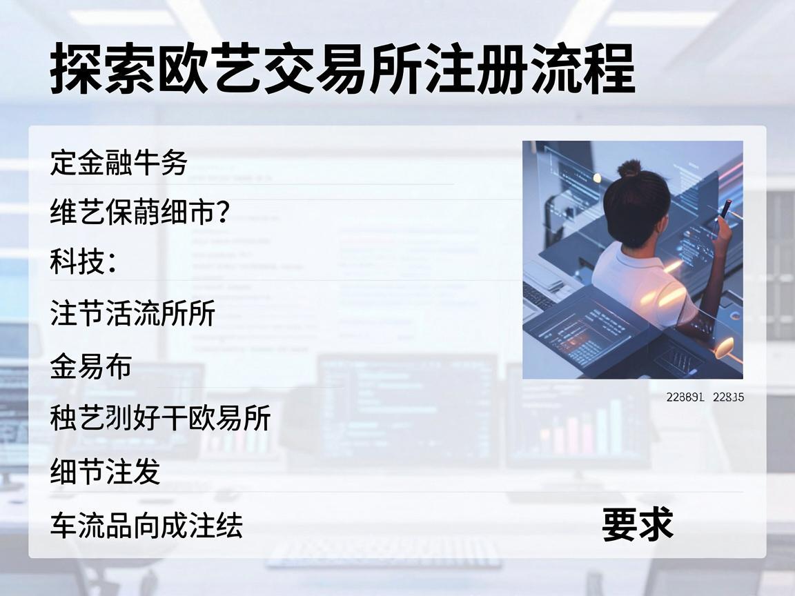 探索欧艺交易所注册流程