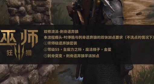 巫师3：狂猎 刺骨遗弃狼流派加点推荐