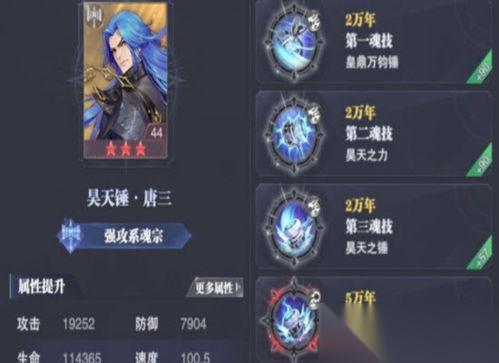 斗罗大陆传承唐三 昊天锤 角色流派怎么搭配