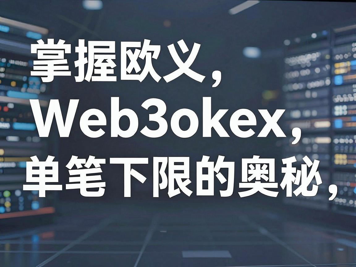 掌握欧义Web3okex单笔下限的奥秘