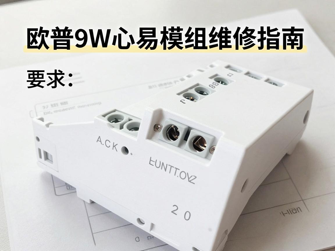 欧普9W心易模组维修指南