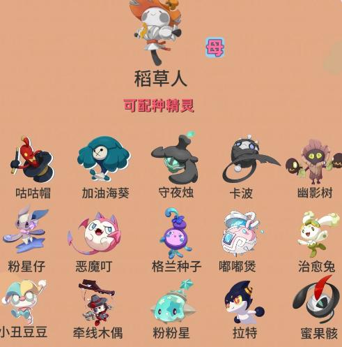 洛克王国世界s3稻草人配种公式