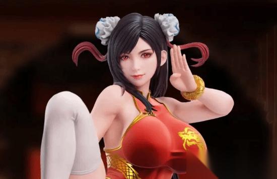 BBSD推出旗袍功夫蒂法雕像 东方美学重塑FF7经典角色