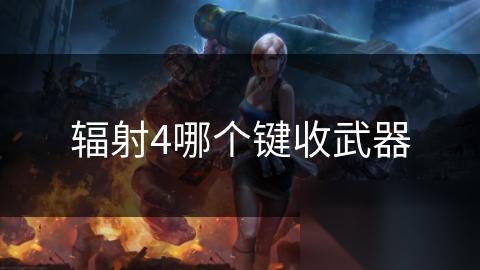辐射4哪个键收武器