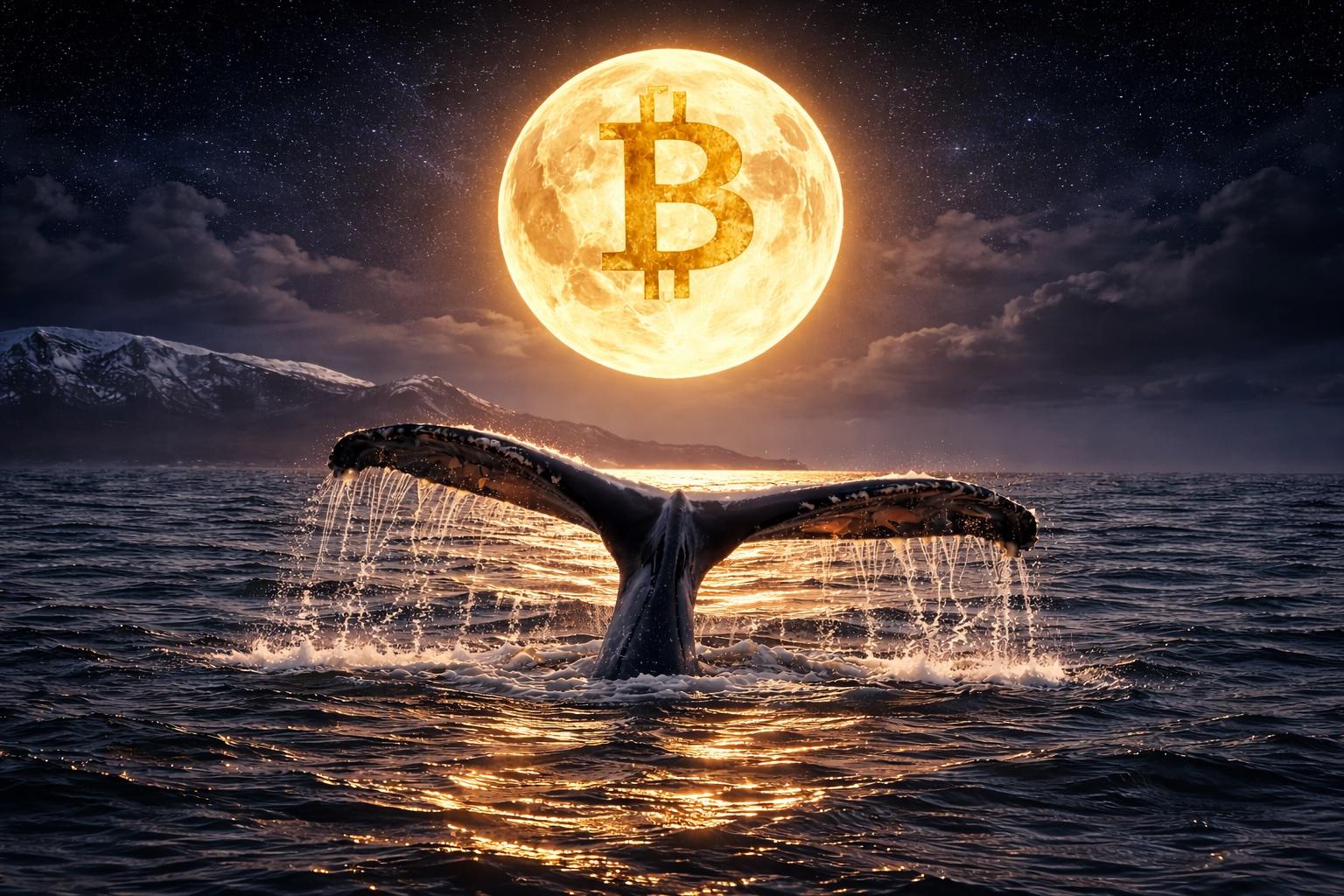 自12月以来比特币鲸鱼增持19万枚，CryptoQuant预示熊市将尽