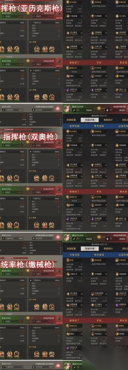 重返帝国英雄阵容搭配指南 挑战帝国征程